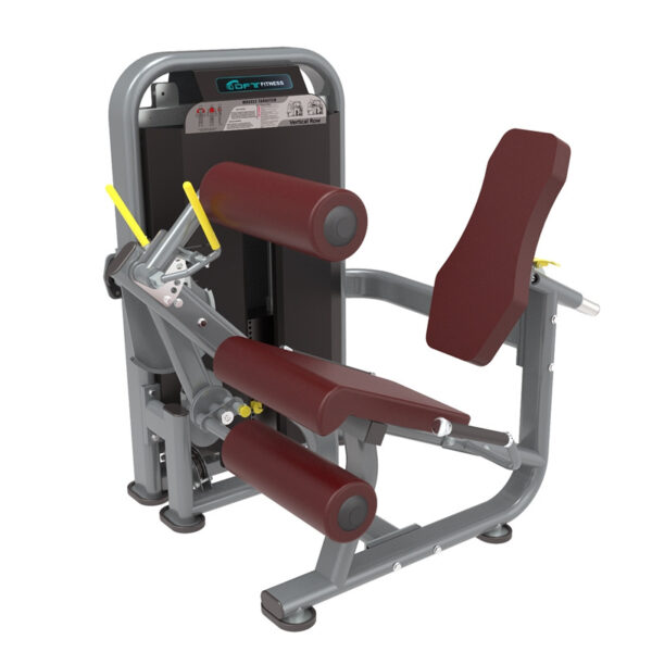 this is a product image showing front view Commercial Leg Curl Leg Extension DFT-1692