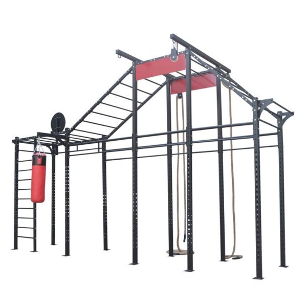 this is a product image showing front view Crossfit Rack 890CR