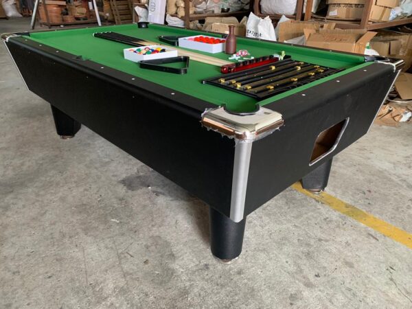 this is a product image showing front view Executive Billiard Table DQ-P033 8FT