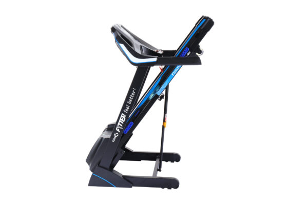 this is a product image showing sides 3.0hp Fytter fitness treadmill