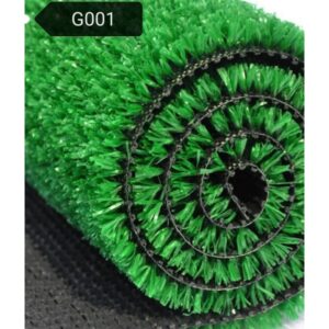 this is a product image showing front view Garden Artificial Grass Dark Green Pile 10mm G001