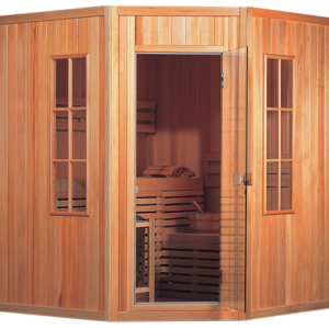 this is a product image showing front view Infrared And Steam Sauna 4-5 User nys-171795