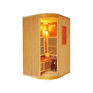 this is a product image showing front view Infrared and Steam Sauna 2 User NYG-2A3