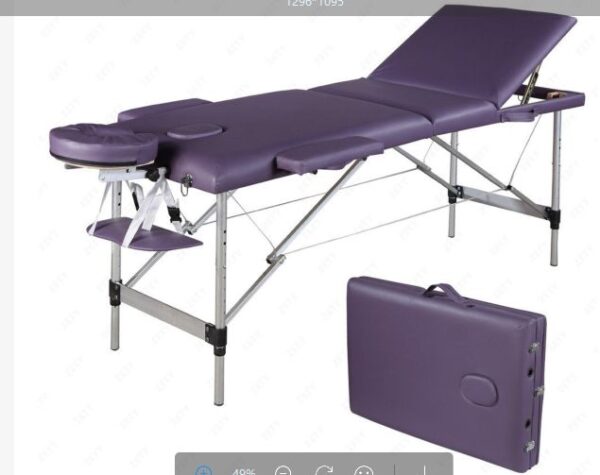 this is a product image showing front view Massage Table SOB-MT