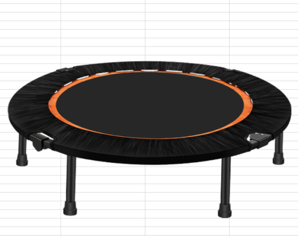 this is a product image showing front view Mini Trampoline LNX10013