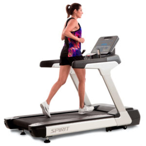 this is a product image showing front view Motorized Spirit Fitness Commercial Treadmill CT900