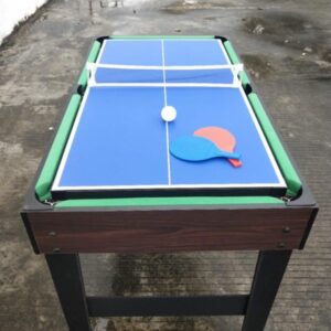 this is a product image showing front view Multi Games Table Tennis Snooker