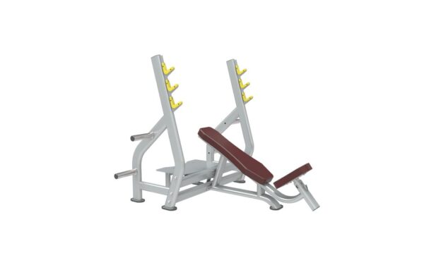 this is a product image showing front view Olympic Incline Bench KJ1252A