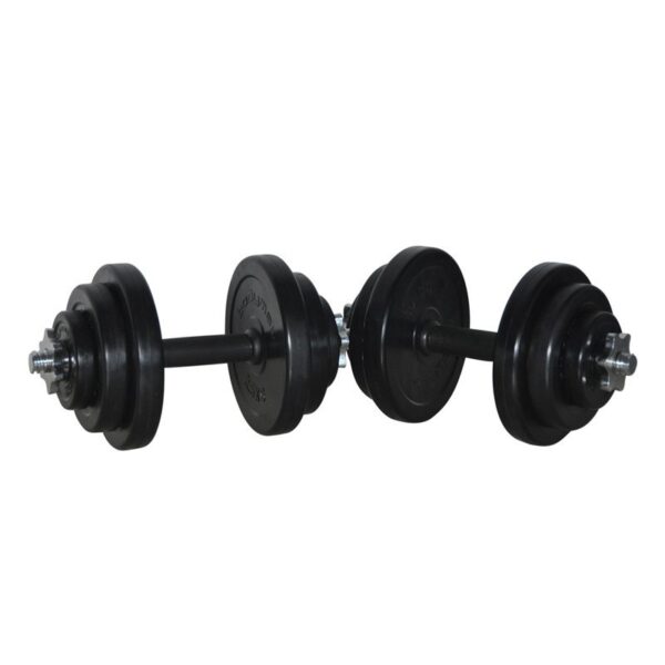 this is a product image showing front view Rubber Dumbbell Kit WK-20R