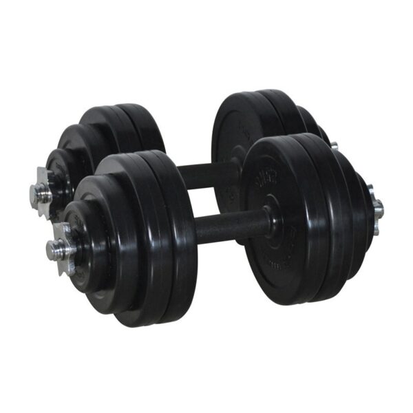 this is a product image showing front view Rubber Dumbbell Kit WK-30R