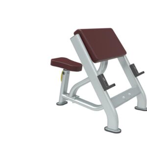 this is a product image showing front view Seated Preacher Curl KJ1247