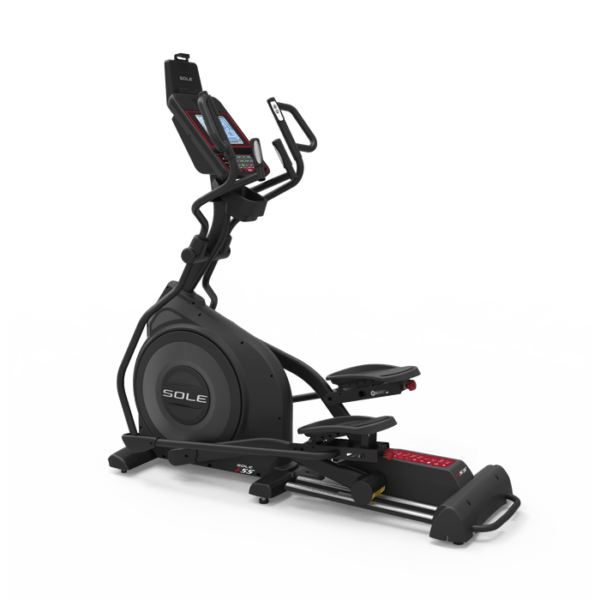 this is a product image showing front view Sole Elliptical Bike E55